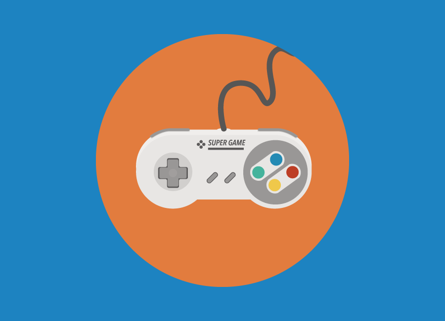 Decorative sign-in illustration